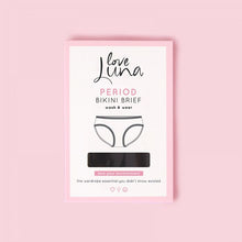 Load image into Gallery viewer, Love Luna Period Bikini Briefs
