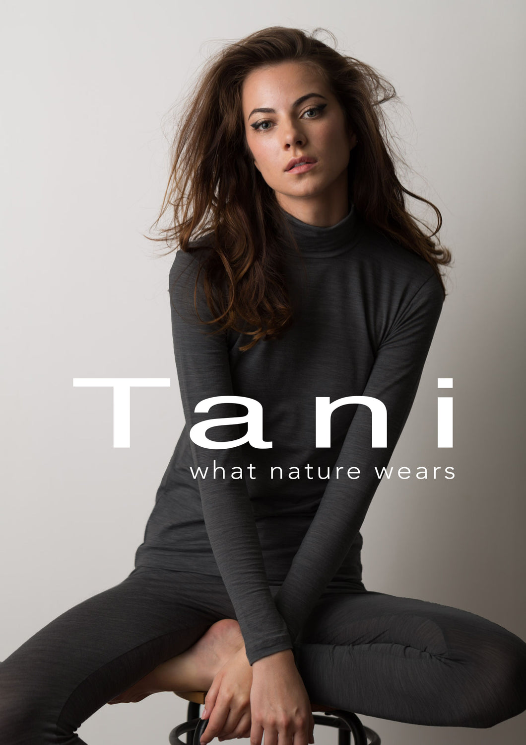 Tani Turtle Neck Skivvy Top